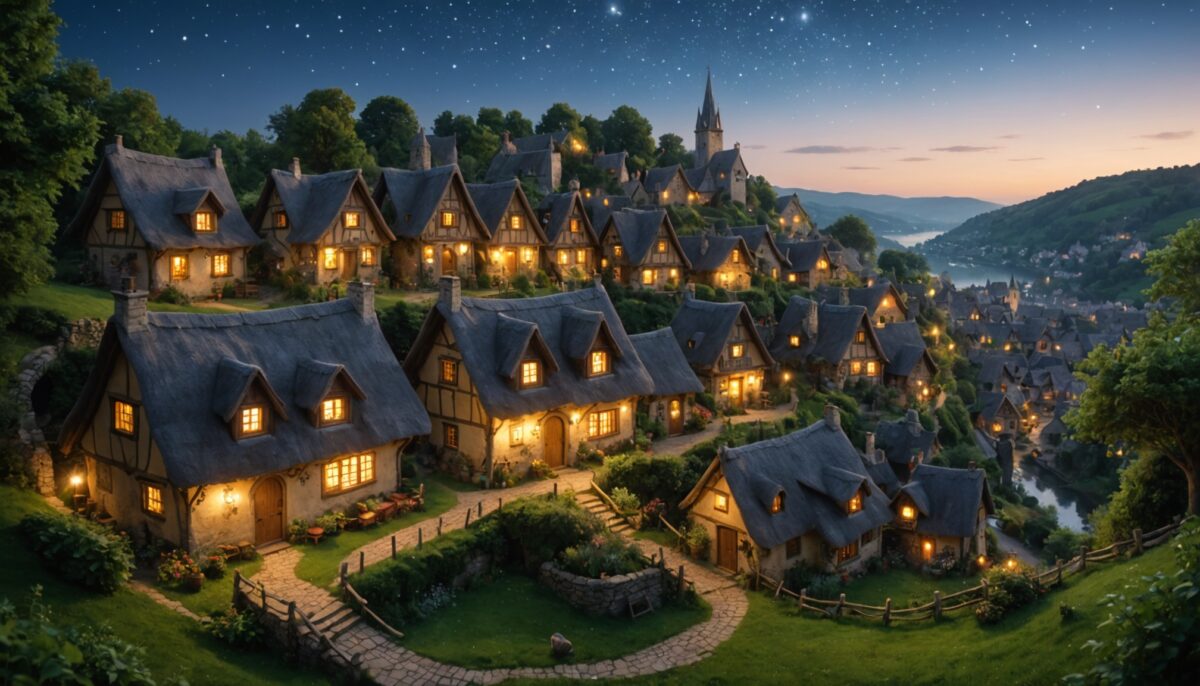 Dans ce village de 2 500 habitants, une mystérieuse fée érige des royaumes en une seule nuit