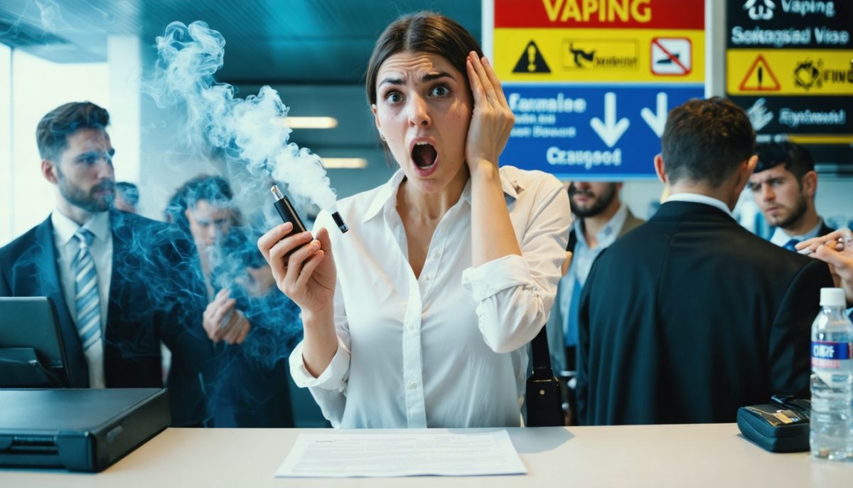 découvrez les défis et les précautions à prendre pour vapoter à l'étranger, un plaisir parfois compliqué par des réglementations strictes et variées selon les pays.