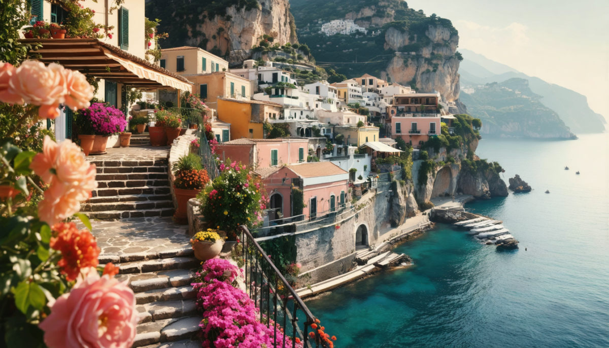 découvrez positano, un joyau suspendu sur la côte amalfitaine, à travers une exploration immersive de ses paysages pittoresques, ses ruelles colorées et son ambiance méditerranéenne unique.