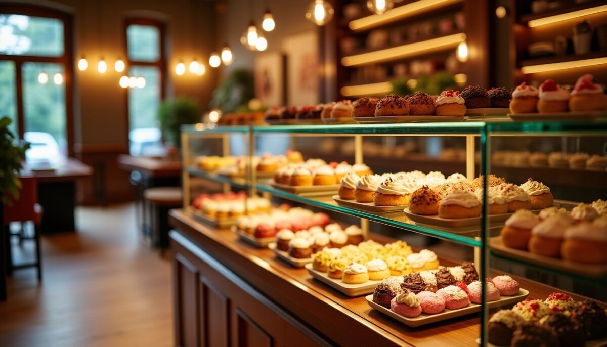 Concevez une vitrine de pâtisserie sur mesure pour mettre en lumière vos délices sucrés
