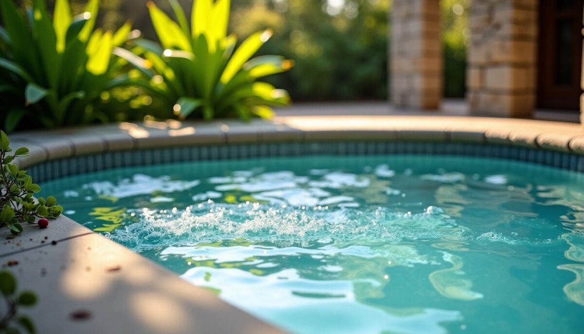 Les astuces essentielles pour un jacuzzi sans algues moutardes et une eau limpide
