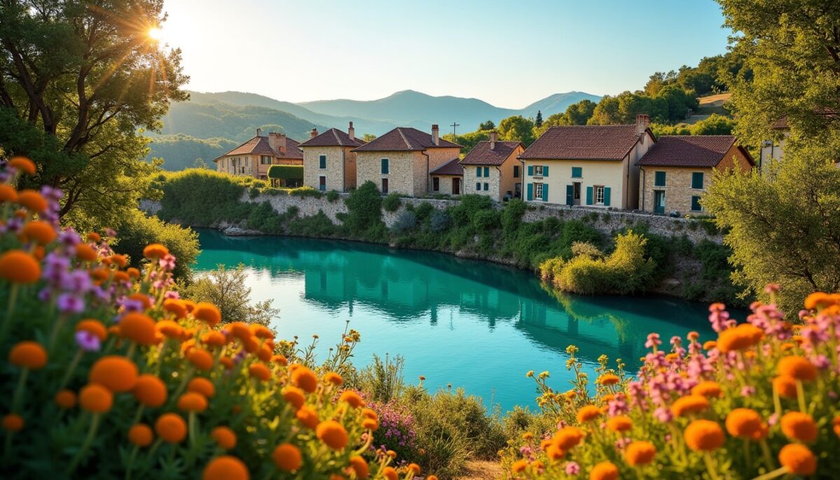 Ce village de 150 habitants préserve le dernier lac sauvage au bleu turquoise de Provence