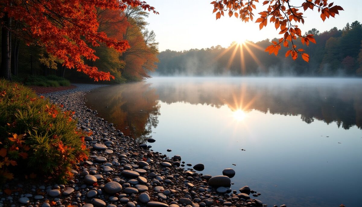 Ce lac déserté en novembre en Caroline du Sud : le mystère bien gardé des habitants